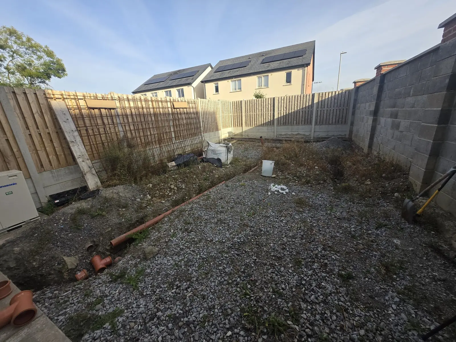 Porcelain Patio Groundwork project by Wexford Tarmac & Resin Driveways Contractors in County Wexford
