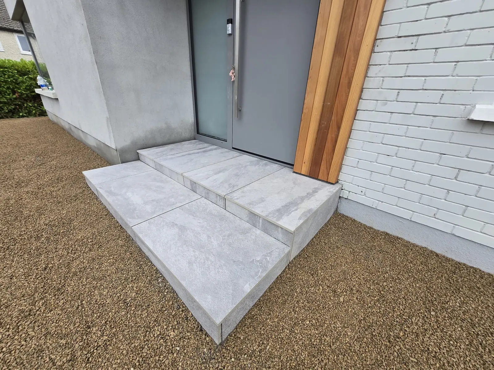 Entrance Step Detail project by Wexford Tarmac & Resin Driveways Contractors in County Wexford